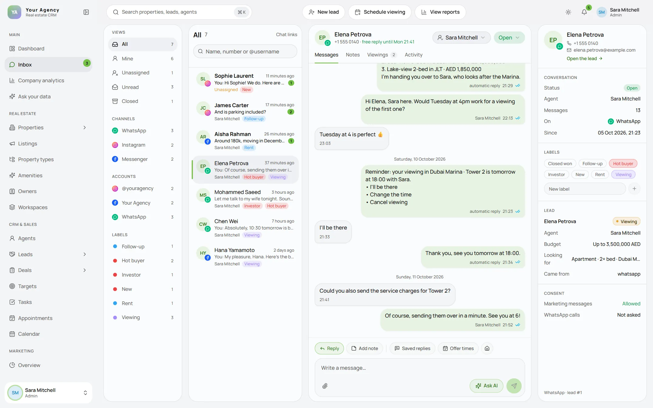 Propvexa · The CRM for real-estate agencies
